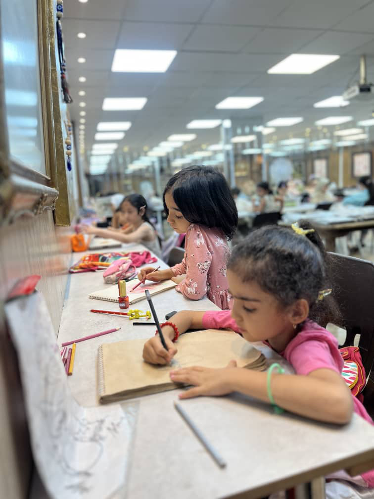 آموزش نقاشی سیاه قلم کودکان